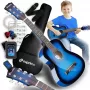 SUPRIMO JRA SET BB Akustikgitarre 1/4 Blueburst