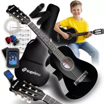 SUPRIMO JRC SET BK Konzertgitarre 1/4 Schwarz