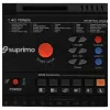 SUPRIMO MQ 6116 61-Tasten Kinder-Keyboard mit LCD, 128 Klängen, 128 Rhythmen, Aufnahme, Mikrofonanschluss, Schwarz