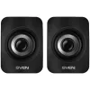 SVEN 130 USB Black 2.0 Stereo Lautsprecher