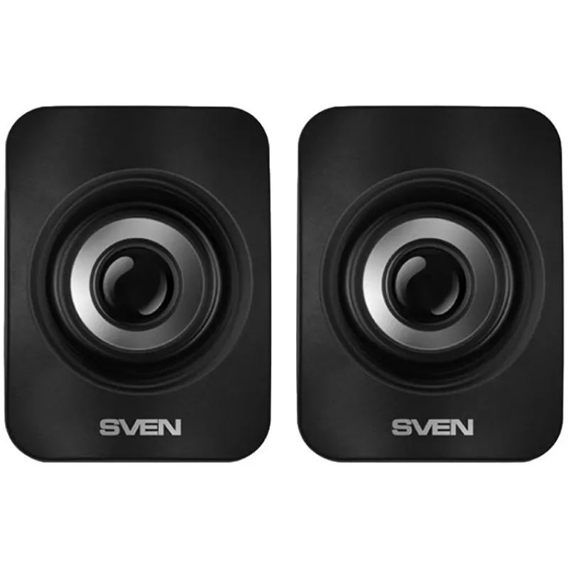 SVEN 130 USB Black 2.0 Stereo Lautsprecher