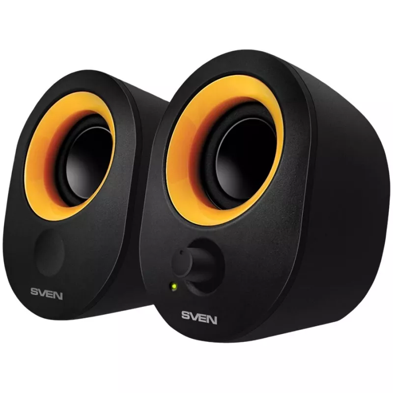 SVEN 2.0 Lautsprechersystem 316, 5W, Schwarz