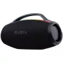 SVEN PS-399 Tragbarer Bluetooth-Lautsprecher 100 W RMS mit Auracast, TWS, IPx5, USB, Schwarz