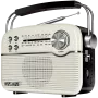 SVEN SRP-500 Tragbarer Bluetooth-Lautsprecher, Weiß (3W, FM/AM/SW-Radio, USB, microSD, AUX, Akku)