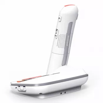 Swissvoice Xtra 2355 DECT Schnurlostelefon mit Anrufbeantworter und Rufnummernanzeige, Weiß