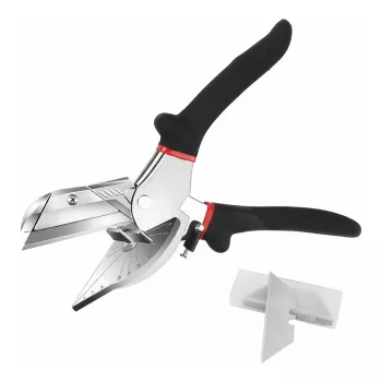 SYNERGY21 21-Tools-Winkelschneider - Gehrungsschere - 11 Klingen, SK5-Stahl, 45-135°