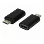 Synergy21 ALLTRAVEL USB-C Stecker auf Micro-USB Buchse Adapterkabel - Schwarz