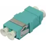 SYNERGY21 LC Duplex Multimode Glasfaseradapter, 50/125µm, Aqua, Flanschlos S215481