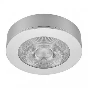 SYNERGY21 LED Decken-Einbaustrahler Helios Silber Rund Aufputzrahmen (S21-LED-ME009)