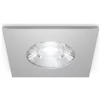 SYNERGY21 LED Einbau-Deckenspot Helios Silber - Quadratisch - Neutralweiß