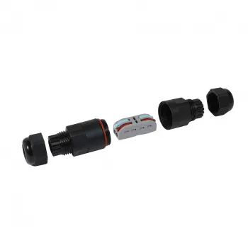 Synergy21 Outdoor Cable Connector IP68 1:1 mit 2-poliger Klemme