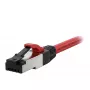 Synergy21 Patchkabel RJ45, CAT8.1 2000MHz, 10m, Rot, S/FTP, TPE/LSZH (SuperFlex), AWG26