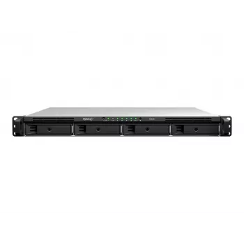 Synology RS826+ 1U Rackmount 4-Bay NAS, AMD Ryzen V1500B, 4GB DDR4 ECC, 4x 1GbE, ohne Festplatten