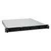 Synology RackStation RS826RP+ 4-Bay 1U Rackmount-NAS, AMD Ryzen V1500B, 4GB DDR4 ECC, 4x 1GbE, redundantes Netzteil