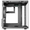 TACENS MARS MC-CUBE Micro-ATX Gehäuse, Schwarz, Tempered Glass, ARGB, USB-C