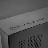 TACENS MARS MC-CUBE Micro-ATX Gehäuse, Schwarz, Tempered Glass, ARGB, USB-C