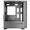 TACENS MARS MC-QUANTUM Mid-Tower ATX-Gehäuse mit 3x120mm FDB-Lüftern + 1x120mm ARGB-Lüfter, USB-C, gehärtetem Glas, Schwarz