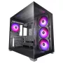 TACENS MARS MC-V5 4xARGB USB-C ATX Mid-Tower Gehäuse mit gehärtetem Glas