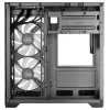 TACENS MARS MC-VIEW3 Micro-ATX Gehäuse mit 3x ARGB Lüftern, USB-C, gehärtetem Glas