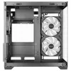TACENS MARS MC-VIEW3 Micro-ATX Gehäuse mit 3x ARGB Lüftern, USB-C, gehärtetem Glas
