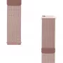 Taktisches 22mm Loop Magnetisches Edelstahl Uhrenarmband und Uhrenband Rosé