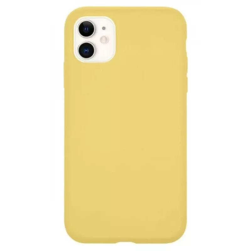 Tactical Apple iPhone 11 Velvet Smoothie Cover Gelb