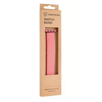 Tactical Apple Watch 38mm / 40mm Größe S geflochtenes String Armband Pink