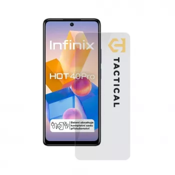 Tactical Glass Shield 2.5D für Infinix Hot 40 Pro Clear