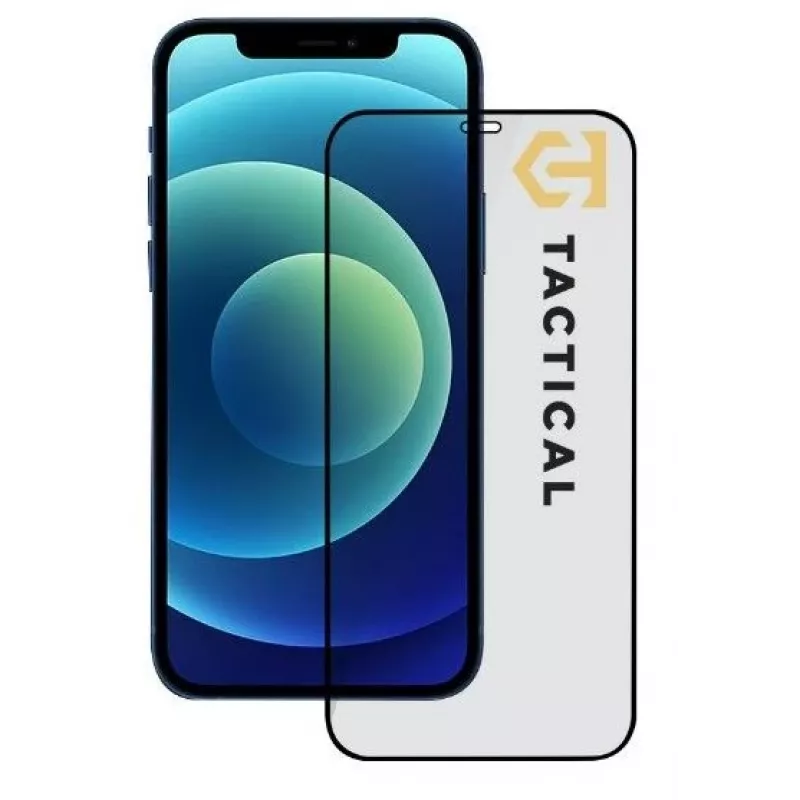 Tactical Glass Shield 5D für Apple iPhone 12 Pro/12 Pro Schwarz