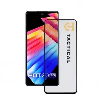 Tactical Glass Shield 5D für Infinix Hot 30 5G Schwarz