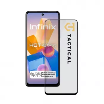 Tactical Glass Shield 5D für Infinix Hot 40 Pro Schwarz