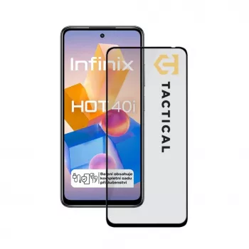 Tactical Glass Shield 5D für Infinix Hot 40i Schwarz