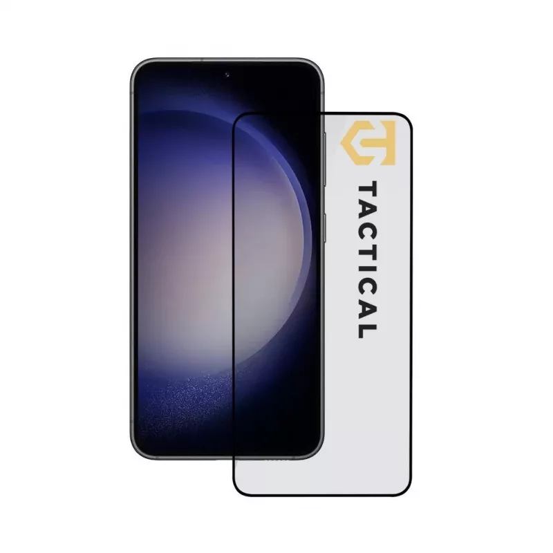 Tactical Glass Shield 5D für Samsung Galaxy S23 Schwarz