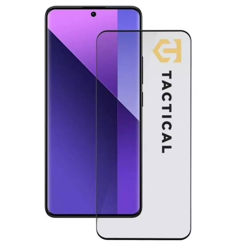 Tactical Glass Shield 5D für Xiaomi Redmi Note 13 Pro+ 5G Schwarz