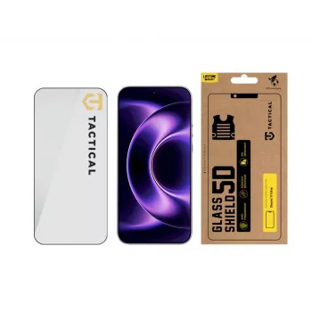 Tactical Glass Shield 5D Displayschutzfolie für Xiaomi 17 Ultra - Schwarz