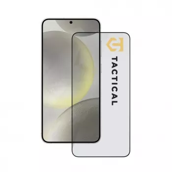 Tactical Samsung Galaxy S25 / S24 Glass Shield 5D für Samsung Schwarz