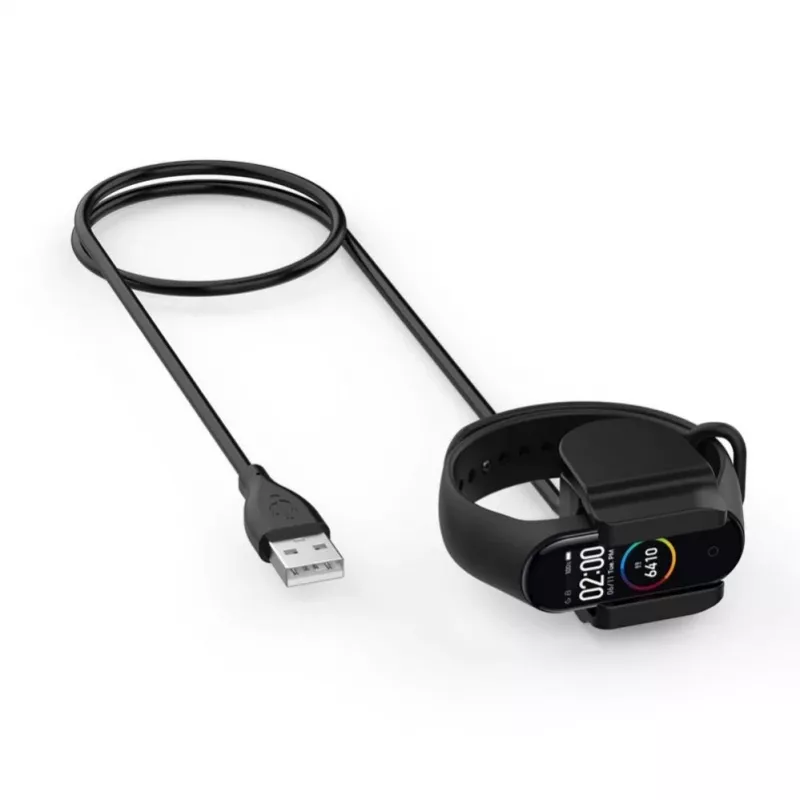 Tactical Xiaomi Mi Band 4 USB-Ladekabel Clip Schwarz