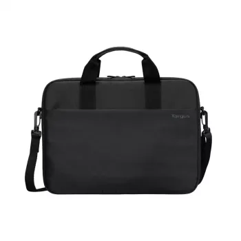 Targus Intellect Slim Briefcase mit Schultergurt für 15-16 Zoll Laptops, Schwarz