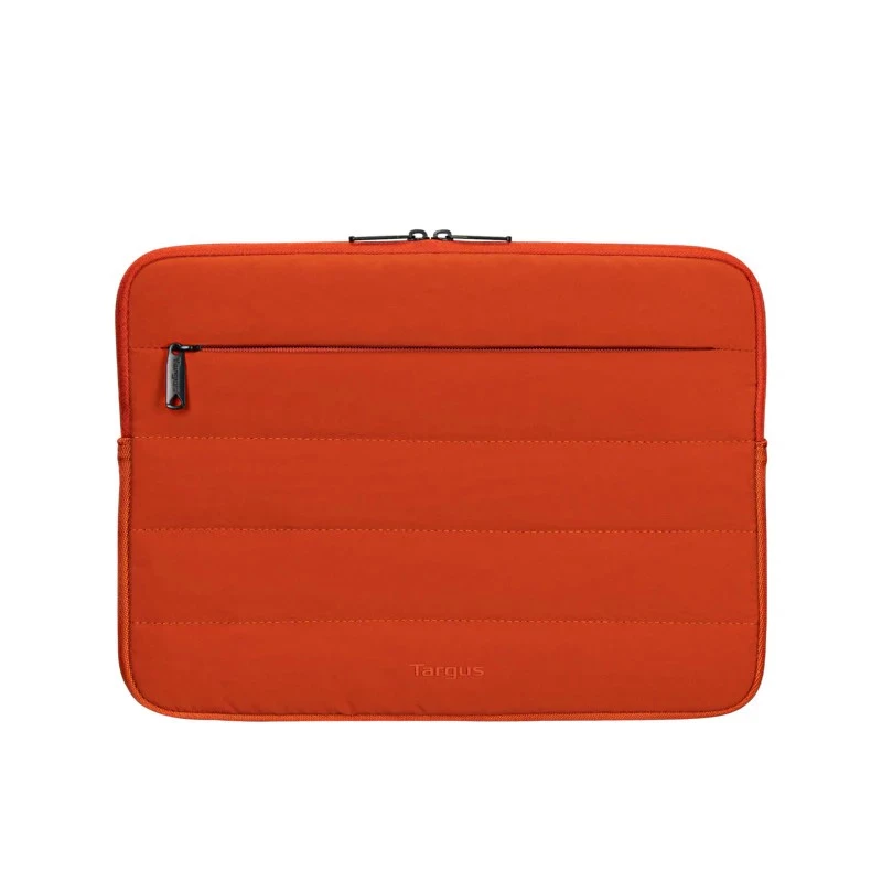 Targus Puffer Notebook Sleeve für 13-14 Zoll Laptops, Rostorange