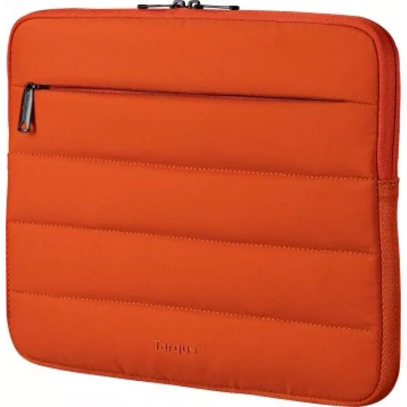 Targus Puffer Notebook Sleeve für 13-14 Zoll Laptops, Rostorange