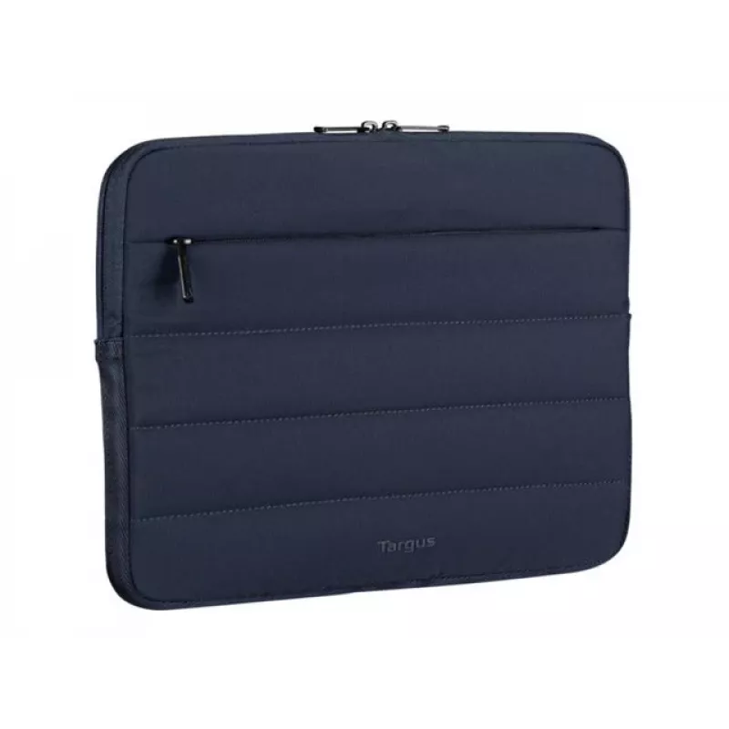 Targus Puffer Sleeve 15-16 Zoll Laptoptasche, Mitternachtsblau, EcoSmart recyceltes PET-Polyester, TBS97502GL