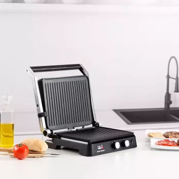 Taurus Bistro Gourmet 2600 W 2-in-1 Kontaktgrill