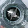 Taurus OPTIMA GO 1500 Standmixer, 1,5-Liter-Glasbehälter, 1500W, 6 Edelstahlklingen, variable Geschwindigkeit, Pulse, Eiszerkleinerung, Schwarz/Silber