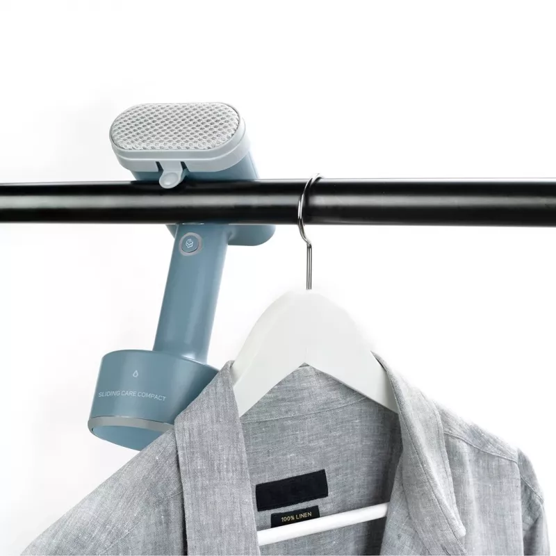 Taurus Sliding Care Compact Reisebügeleisen 1600 W 135 ml Edelstahlsohle Cyan