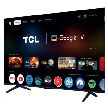TCL 50P71K 50 Zoll 4K Ultra HD Smart LED TV mit Android TV, HDR10, HLG, Dolby Audio, Wi-Fi, Bluetooth 5.0, Google Assistant, Aluminium-Design