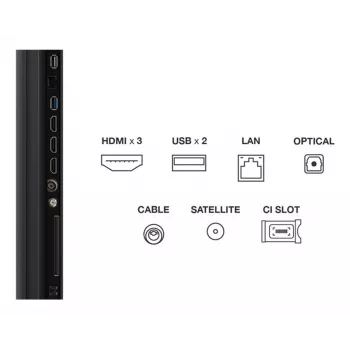 TCL C69KS 65C69KS 65 inch 4K Ultra HD QLED Smart TV mit Google TV, Dolby Vision, HDR10+, Game Master, Metallisches rahmenloses Design