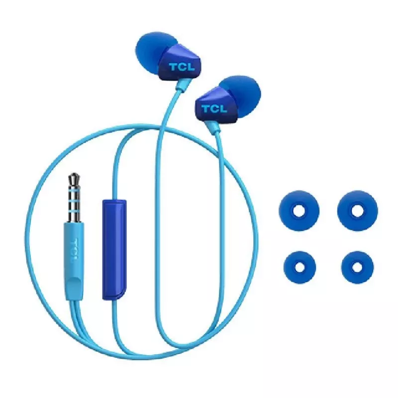TCL SOCL100BL In-Ear Kabelkopfhörer Blau