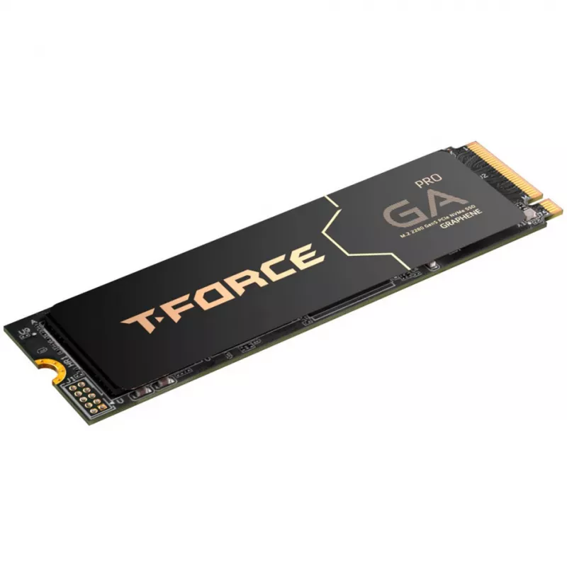 TEAM GROUP T-Force GA PRO 1 TB (Schwarz, PCIe 5.0 x4 | M.2 2280 | Graphen-Kühlkörper)