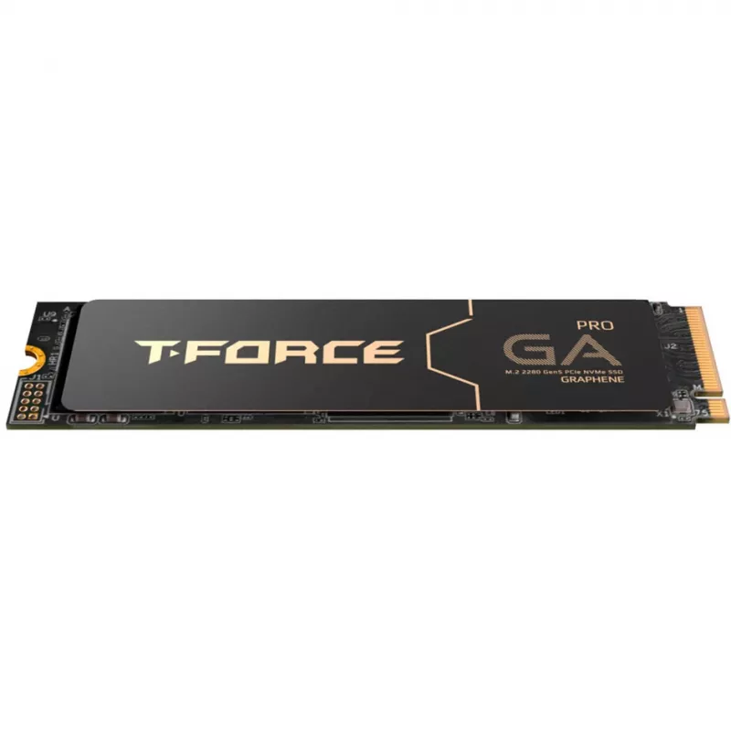 TEAM GROUP T-Force GA PRO 1 TB (Schwarz, PCIe 5.0 x4 | M.2 2280 | Graphen-Kühlkörper)