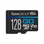 Team Group Team GO 128GB microSDXC UHS-I U3 V30 A1 Speicherkarte mit SD-Adapter